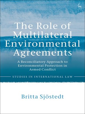 cover image of The Role of Multilateral Environmental Agreements